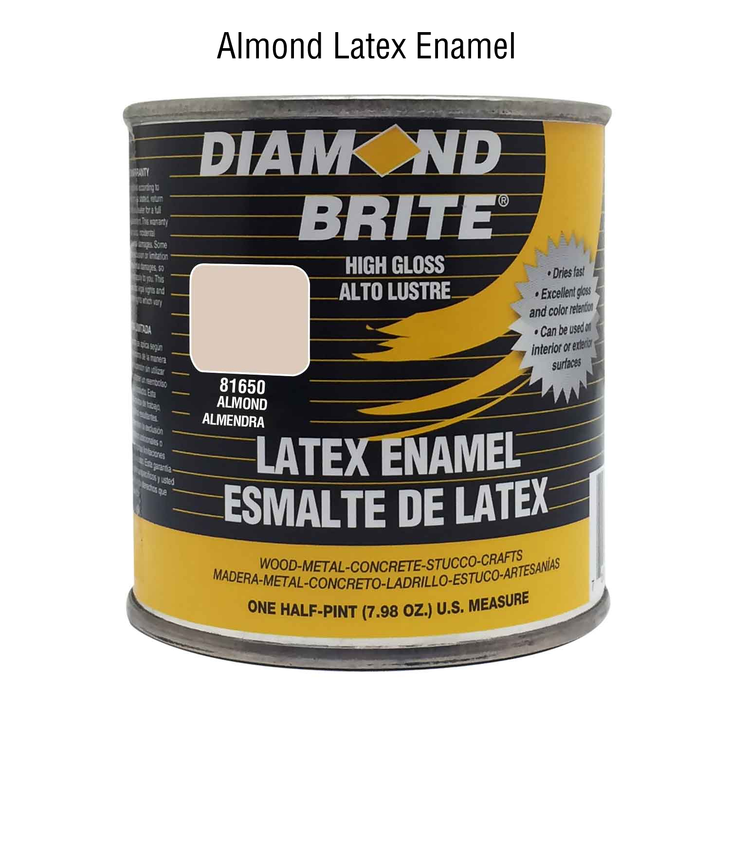 Diamond Brite Paint Semi Gloss Latex Paint 1 Gallon in Brite White 22050-1